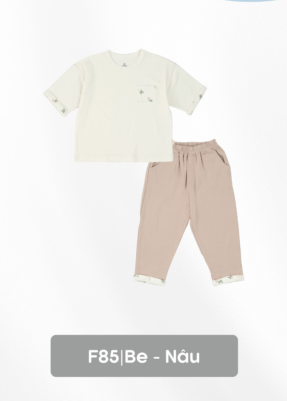 Mimo Mid Sleeve Shirt with Pants Set